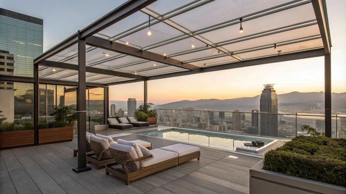 Atap Rooftop Rumah Kaca